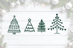Cute Christmas Trees SVG Product Image 1