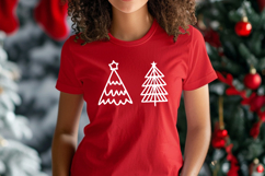 Cute Christmas Trees SVG Product Image 2