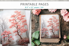 artistic tree illustrations, tree poster and wall art prints Product Image 1