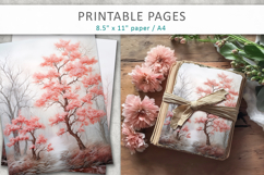 artistic tree illustrations, tree poster and wall art prints Product Image 3