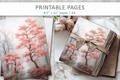 artistic tree illustrations, tree poster and wall art prints Product Image 5