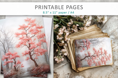 artistic tree illustrations, tree poster and wall art prints Product Image 6