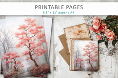 artistic tree illustrations, tree poster and wall art prints Product Image 7