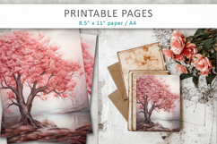 artistic tree illustrations, nature art Product Image 7