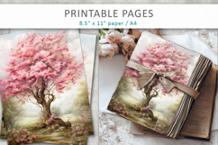 artistic tree illustrations, nature junk journal Product Image 5