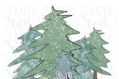 Merry Christmas Tree Diy Sublimation Product Image 3