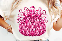 Breast Cancer Ribbon Pumpkin PNG Tee Product Image 6