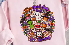 Halloween Teacher PNG Sublimation Shirt Product Image 3