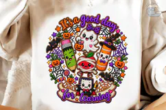 Halloween Teacher PNG Sublimation Shirt Product Image 4