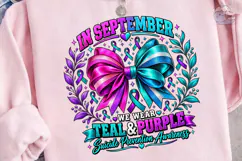 Suicide Prevention Awareness PNG Tee Product Image 2