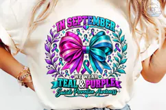 Suicide Prevention Awareness PNG Tee Product Image 6