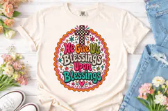 Blessings Upon Blessings PNG Shirt Product Image 2