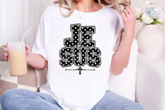 Jesus Polka Dot PNG Shirt Design Product Image 5