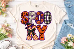 Spooky Halloween PNG Sublimation Shirt Product Image 2