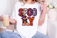 Spooky Halloween PNG Sublimation Shirt Product Image 5