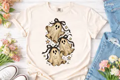 Ghost Book Lover PNG Shirt Design Product Image 2