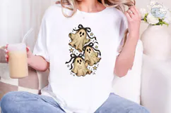 Ghost Book Lover PNG Shirt Design Product Image 1