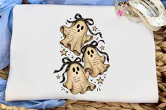 Ghost Book Lover PNG Shirt Design Product Image 5