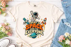 Space Astronaut PNG Shirt Design Product Image 2