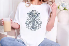 Cowboy Boot Hat Coquette PNG Shirt Product Image 4