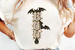 BOO Halloween Bat PNG Shirt Design Product Image 6