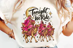 Three Wise Men Tonight We Ride PNG Tee Product Image 5