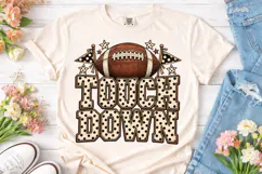 Touchdown Football PNG Sublimation Tee Product Image 2