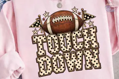 Touchdown Football PNG Sublimation Tee Product Image 3