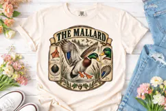 The Mallard Duck PNG Shirt Design Product Image 2