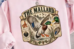 The Mallard Duck PNG Shirt Design Product Image 3