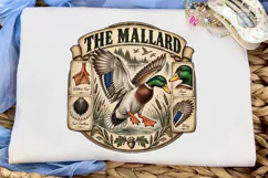 The Mallard Duck PNG Shirt Design Product Image 5