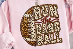 Run The Dang Ball Football PNG Tee Product Image 3