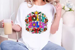 Holly Jolly Christmas PNG Shirt Design Product Image 1