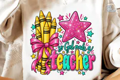 So God Made a Teacher PNG Shirt Design Product Image 4
