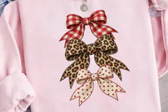 Bow Trio PNG Sublimation Shirt Design Product Image 3