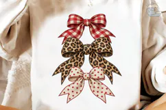 Bow Trio PNG Sublimation Shirt Design Product Image 4