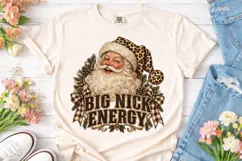 Big Nick Energy Santa PNG Shirt Design Product Image 2