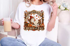 Emotionally Checked Into Fall Ghost PNG Product Image 4