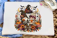 Halloween Gnomes Witch PNG Shirt Design Product Image 5