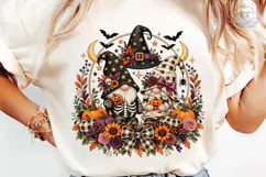 Halloween Gnomes Witch PNG Shirt Design Product Image 6
