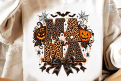 Halloween Mama Leopard PNG Shirt Design Product Image 4