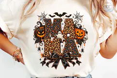 Halloween Mama Leopard PNG Shirt Design Product Image 6
