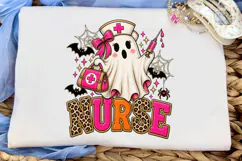 Halloween Nurse Ghost PNG Shirt Design Product Image 1