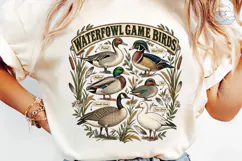 Waterfowl Game Birds PNG Shirt Design Product Image 6