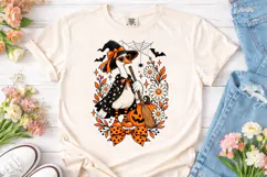 Halloween Witch Duck PNG Shirt Design Product Image 2