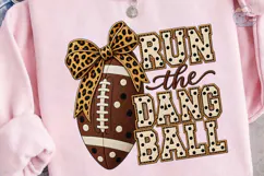 Run The Dang Ball Football PNG Tee Product Image 3