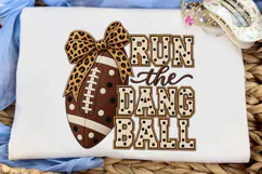 Run The Dang Ball Football PNG Tee Product Image 5