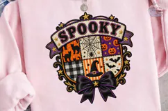 Spooky Halloween Crest PNG Shirt Design Product Image 3