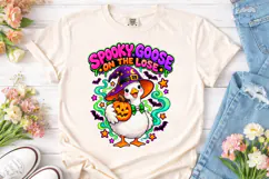 Spooky Goose Halloween PNG Shirt Design Product Image 2