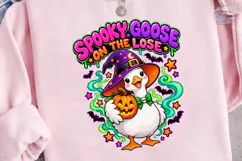 Spooky Goose Halloween PNG Shirt Design Product Image 3